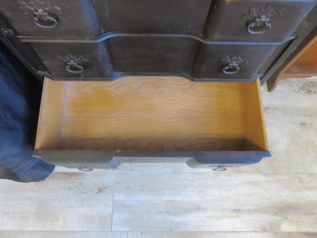 Antique Black Hutch with keys