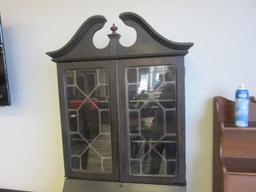 Antique Black Hutch with keys