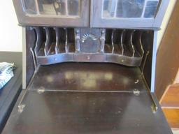 Antique Black Hutch with keys
