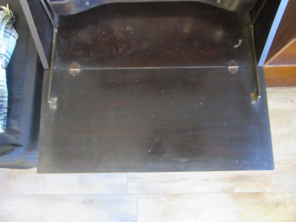 Antique Black Hutch with keys