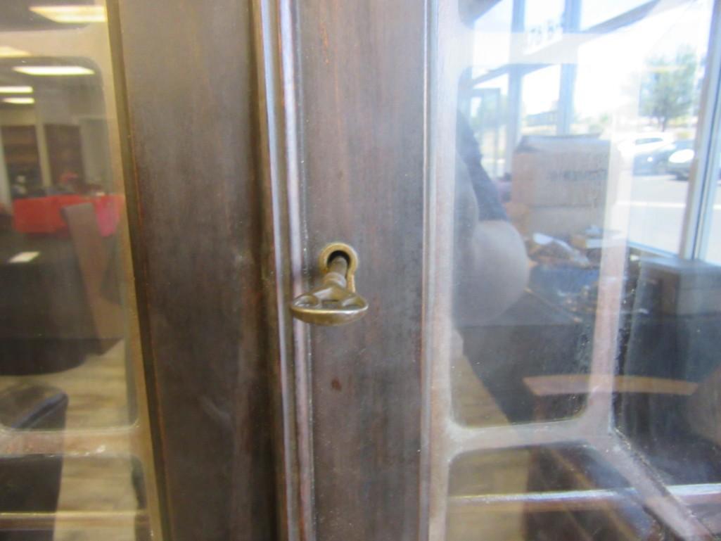 Antique Black Hutch with keys