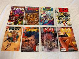 Lot of 26 Comic Books-Demon, Batman, Mister Terrifit and others