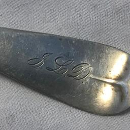 Lot of 5 Identical Genuine Silver Spoons