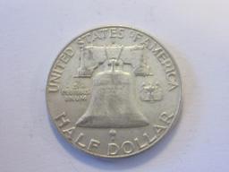 1963-D .90 Silver Franklin Half Dollar