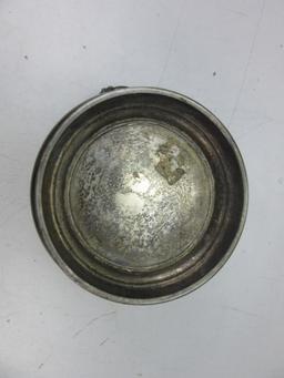Silver Plated Bowl with Handles 4.75" Tall