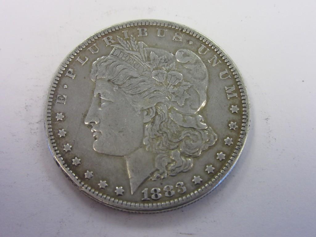 1883 .90 Silver Morgan Dollar