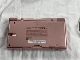 Nintendo DS-Lite Coral Pink Game Console Bundle with 14 Games