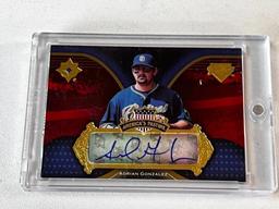 ADRIAN GONZALEZ 2007 Upper Deck Ultimate Baseball AUTOGRAPH Insert Card