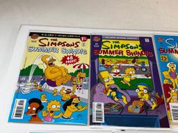 THE SIMPSONS Summer Shindig Bongo Comics 1-9 Complete Series Set