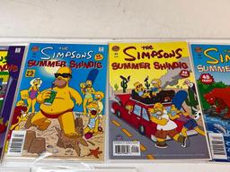 THE SIMPSONS Summer Shindig Bongo Comics 1-9 Complete Series Set