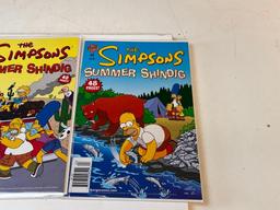 THE SIMPSONS Summer Shindig Bongo Comics 1-9 Complete Series Set