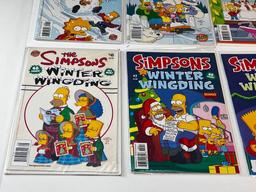 THE SIMPSONS Winter Wingding Bongo Comics Complete Series Set 1-10