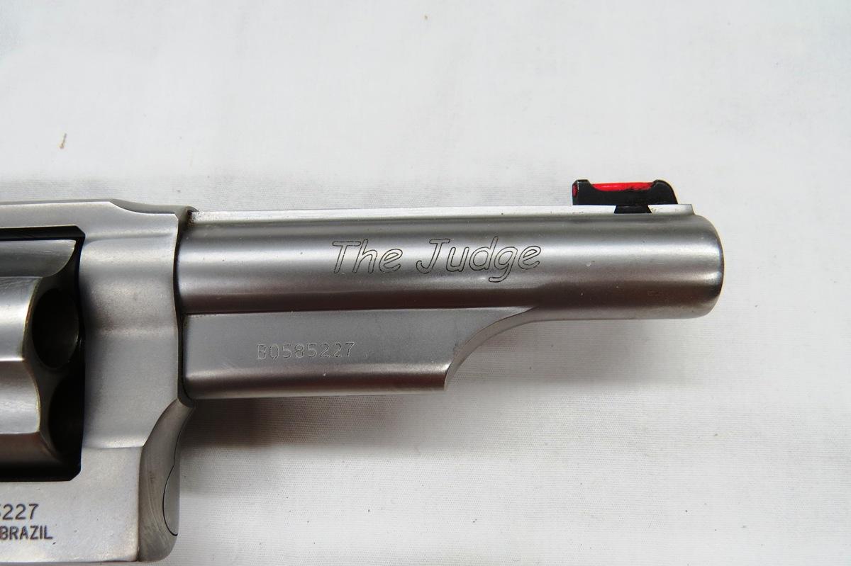 Taurus "The Judge" Revolver, 45 Long Colt/.410 Gauge, SN# B0585227, 5-Shot Cylinder, Crisp Action, B
