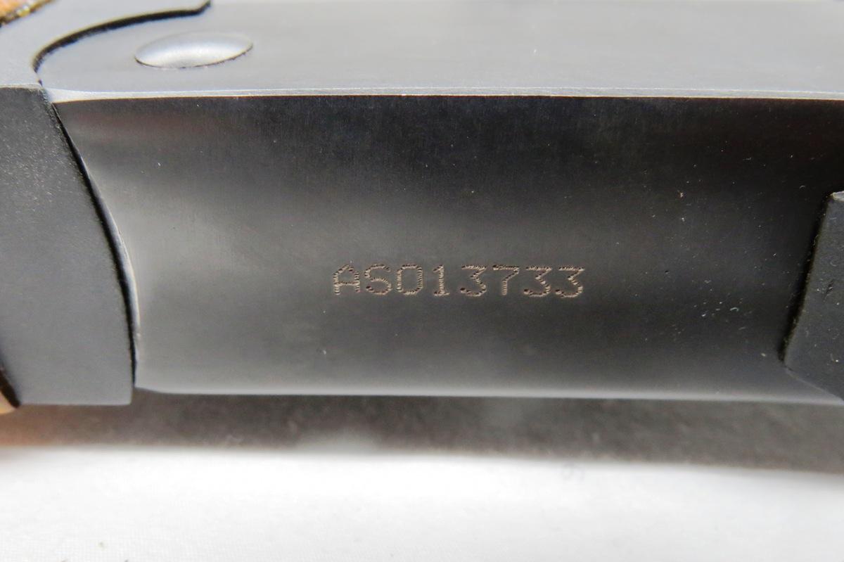 Rossi Model R223HB Single Shot Rifle with Top Break Load, Remington .223 Caliber, SN# A5013733, Wood