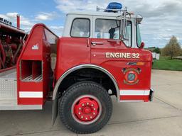 1986 Ford Model C-800 Cabover Single Axle Pumper Truck, VIN #1F0PC80K2GVA23567, 429-4V Gas Engine Au