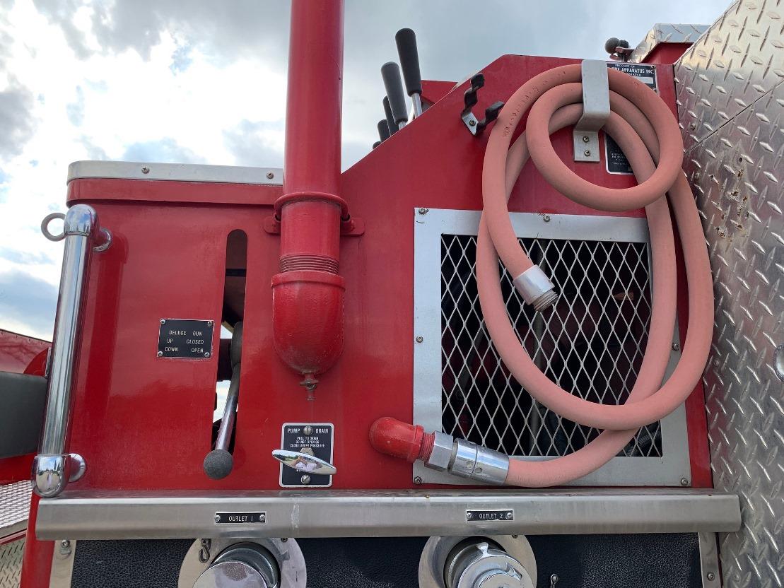 1986 Ford Model C-800 Cabover Single Axle Pumper Truck, VIN #1F0PC80K2GVA23567, 429-4V Gas Engine Au