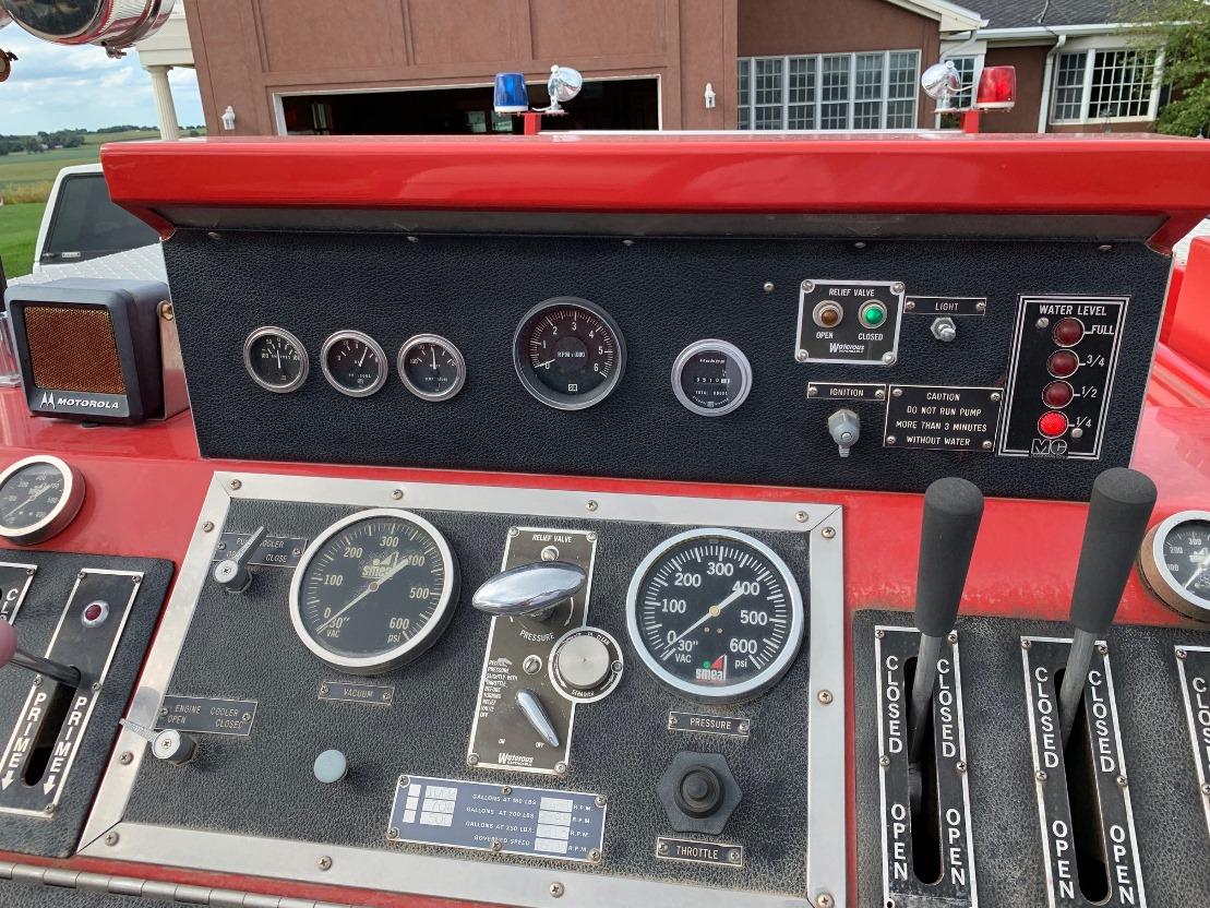 1986 Ford Model C-800 Cabover Single Axle Pumper Truck, VIN #1F0PC80K2GVA23567, 429-4V Gas Engine Au