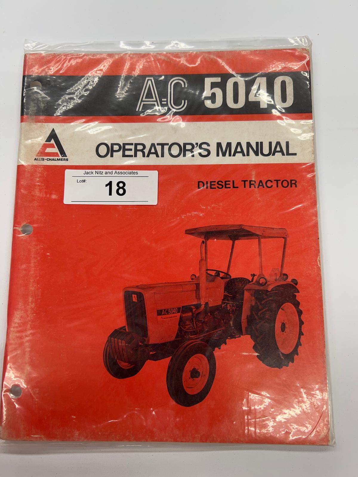 Allis Chalmers Manual