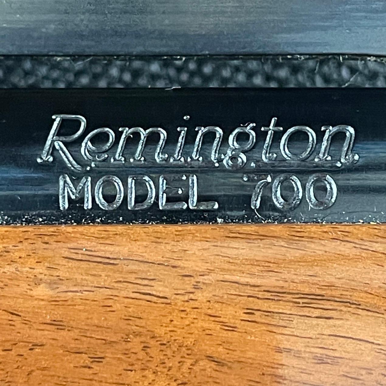 Remington 700 Bolt Action Rifle