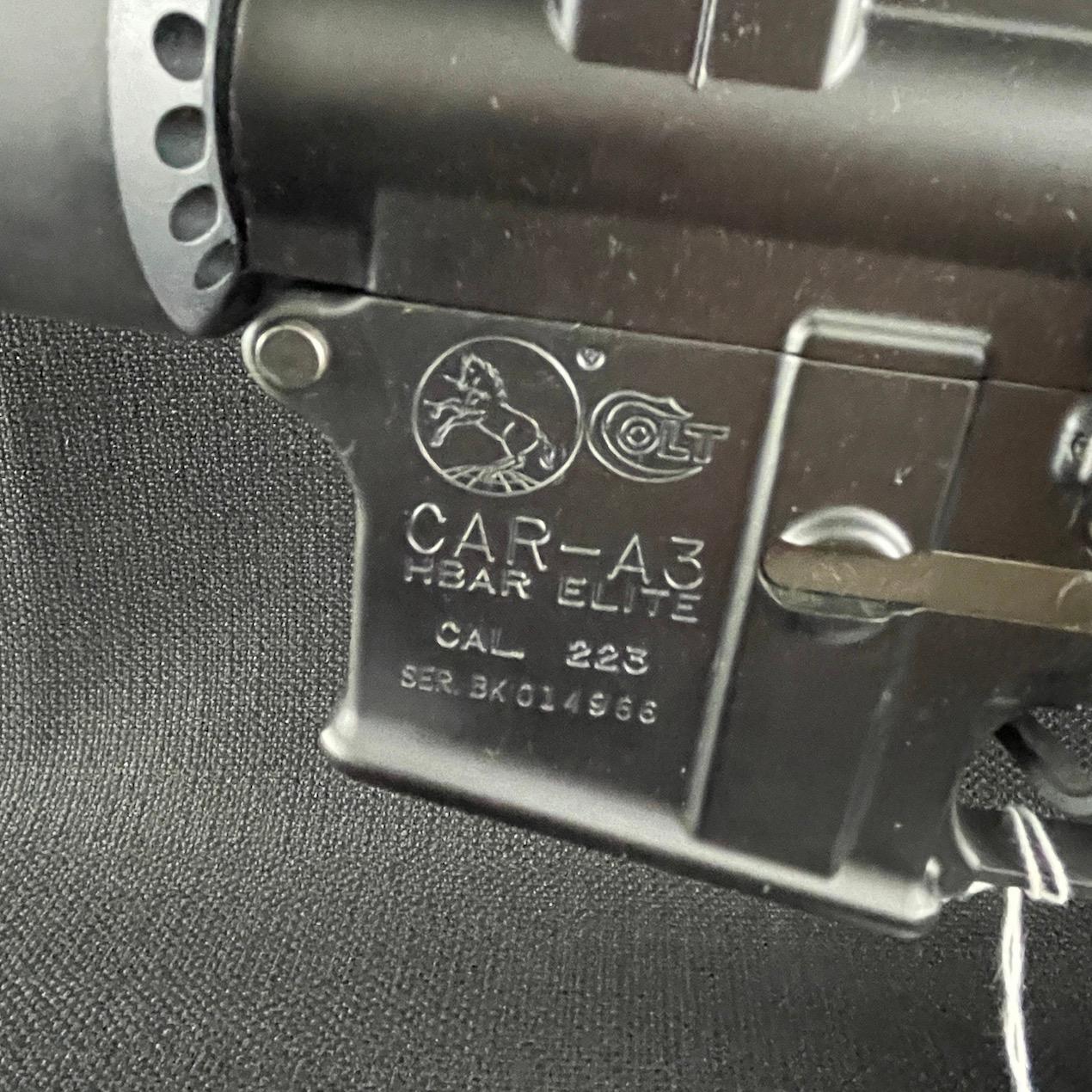 Colt CAR-A3 HBAR Elite Semi Auto Rifle