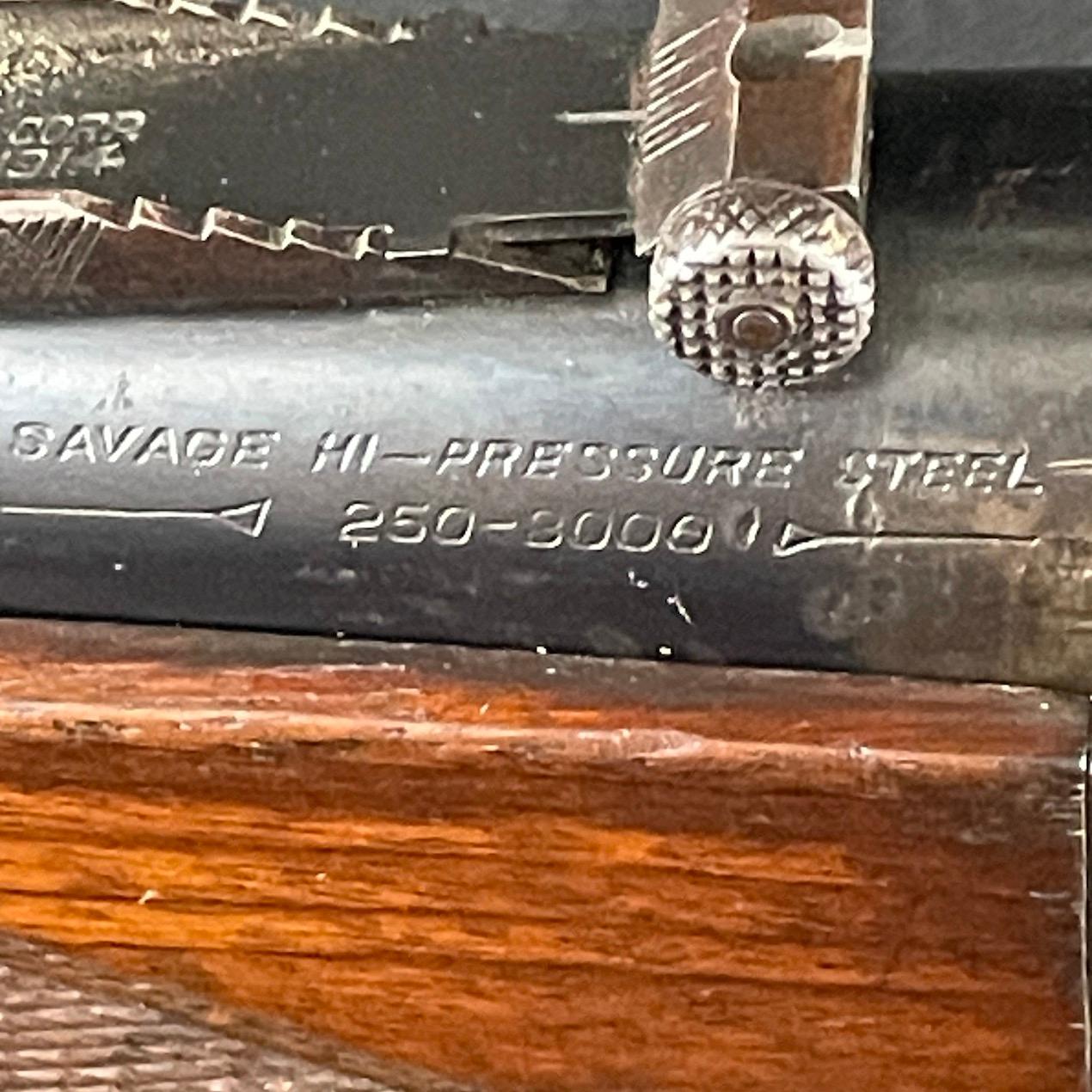 Savage 250-3000 Lever Action Rifle