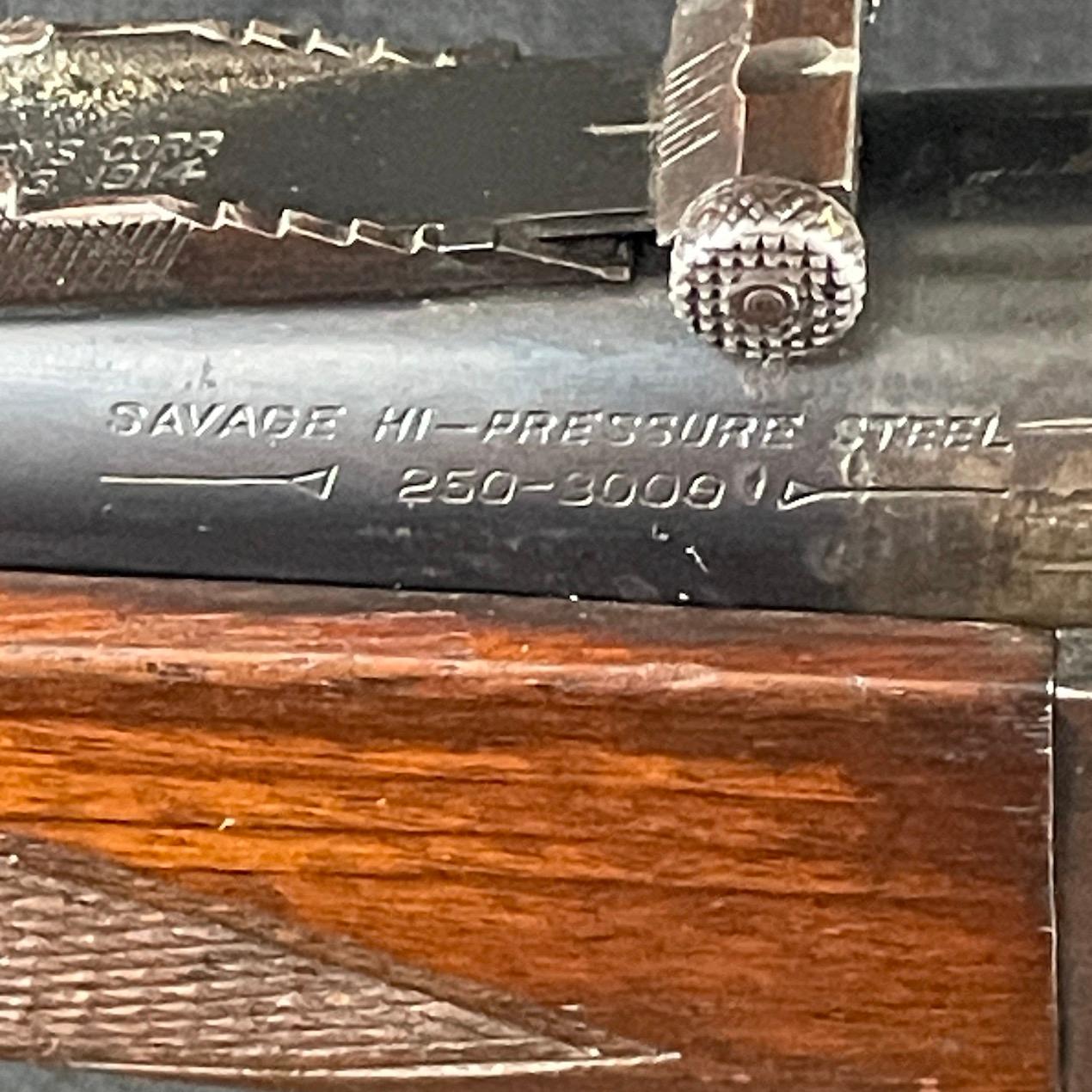 Savage 250-3000 Lever Action Rifle