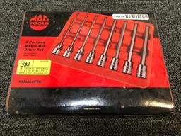 MAC 8-PC. Long Metric Hex Driver Set