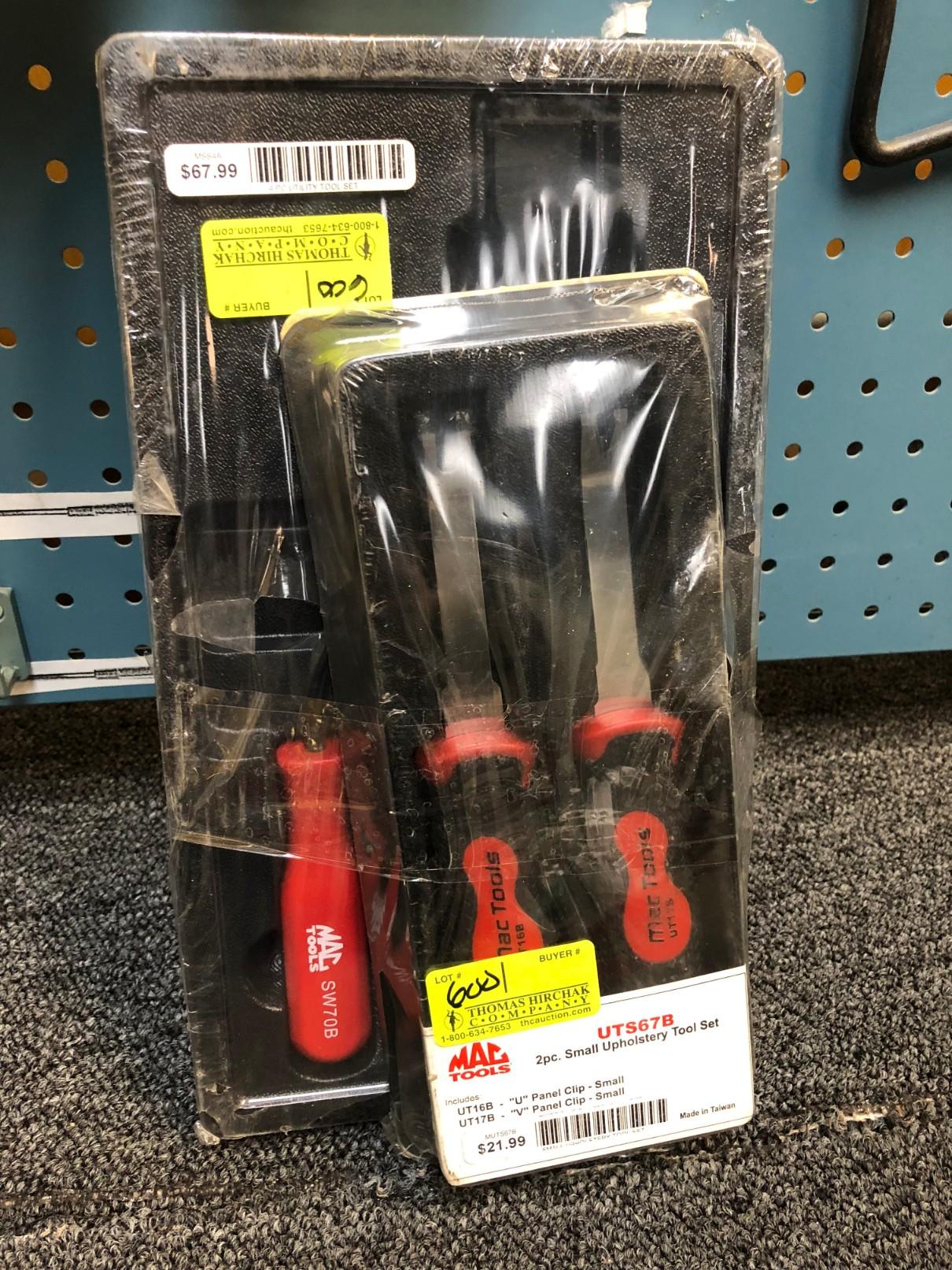 MAC 4-PC. Utility Tool Set & 2-PC. Upholstery Tool Set