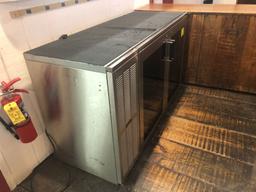 Perlick Back Bar 2-Door Display Cooler