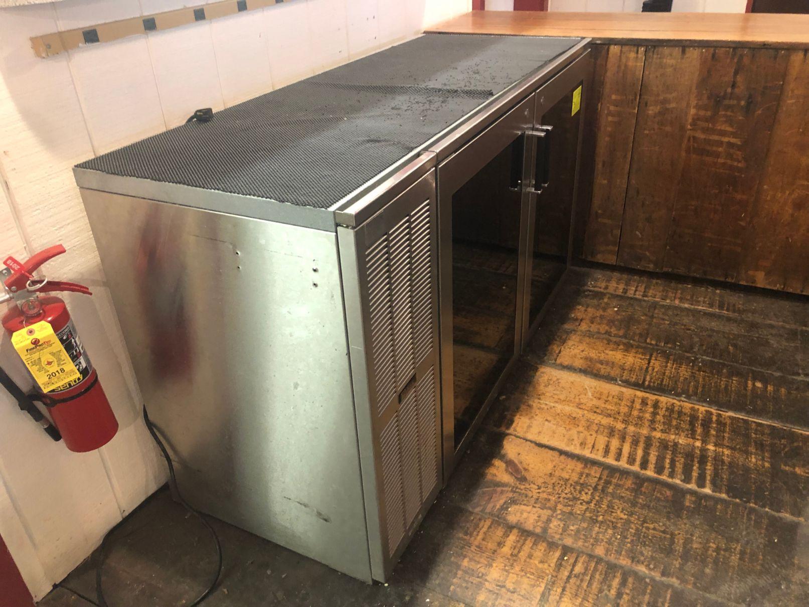 Perlick Back Bar 2-Door Display Cooler