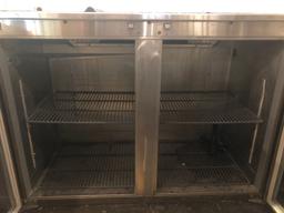 Perlick Back Bar 2-Door Display Cooler