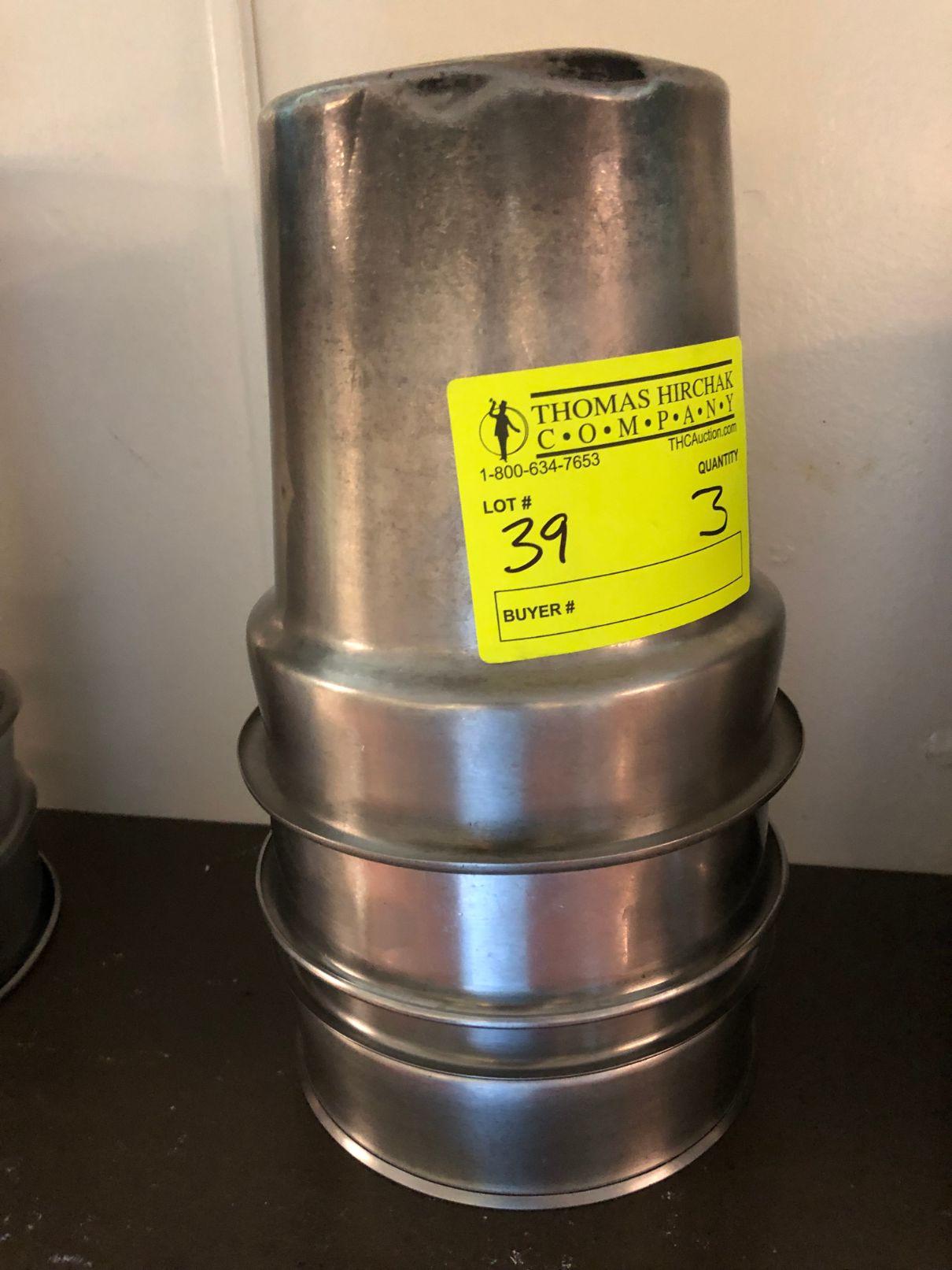 (4) 4.12 Quart SS Vegetable Insets