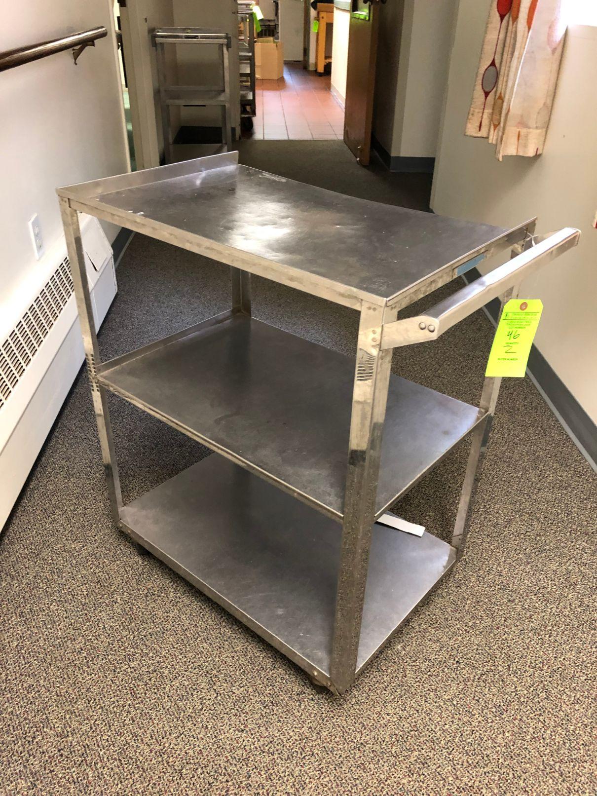 Lakeside SS Cart w/ Casters