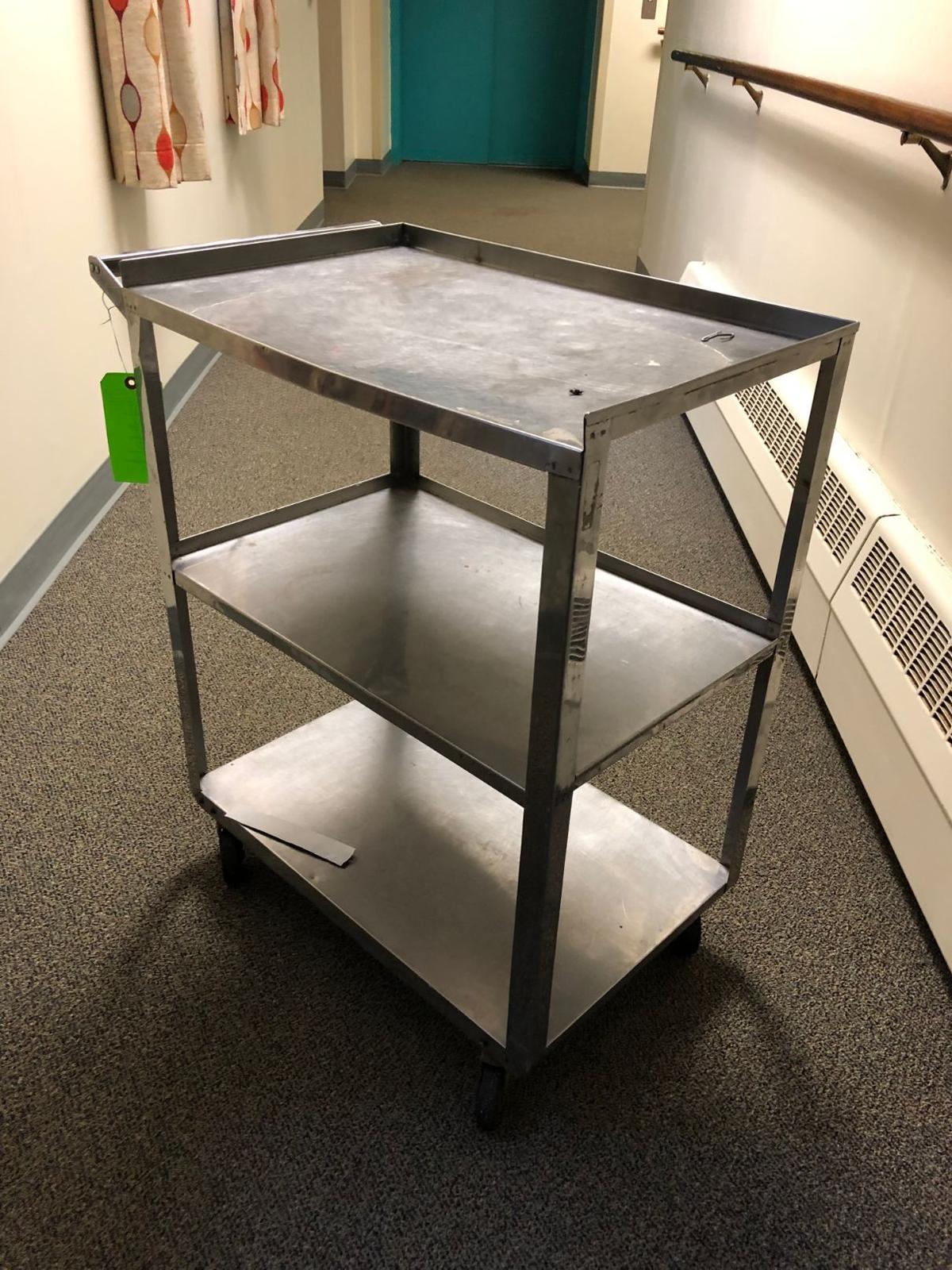 Lakeside SS Cart w/ Casters