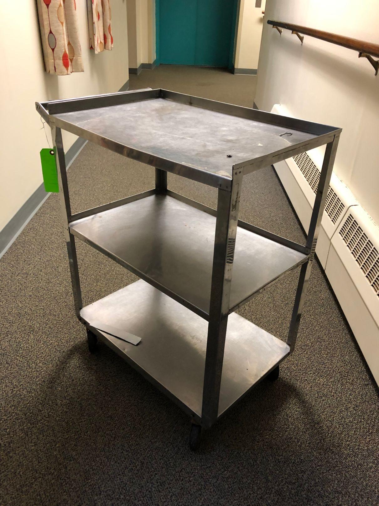 Lakeside SS Cart w/ Casters