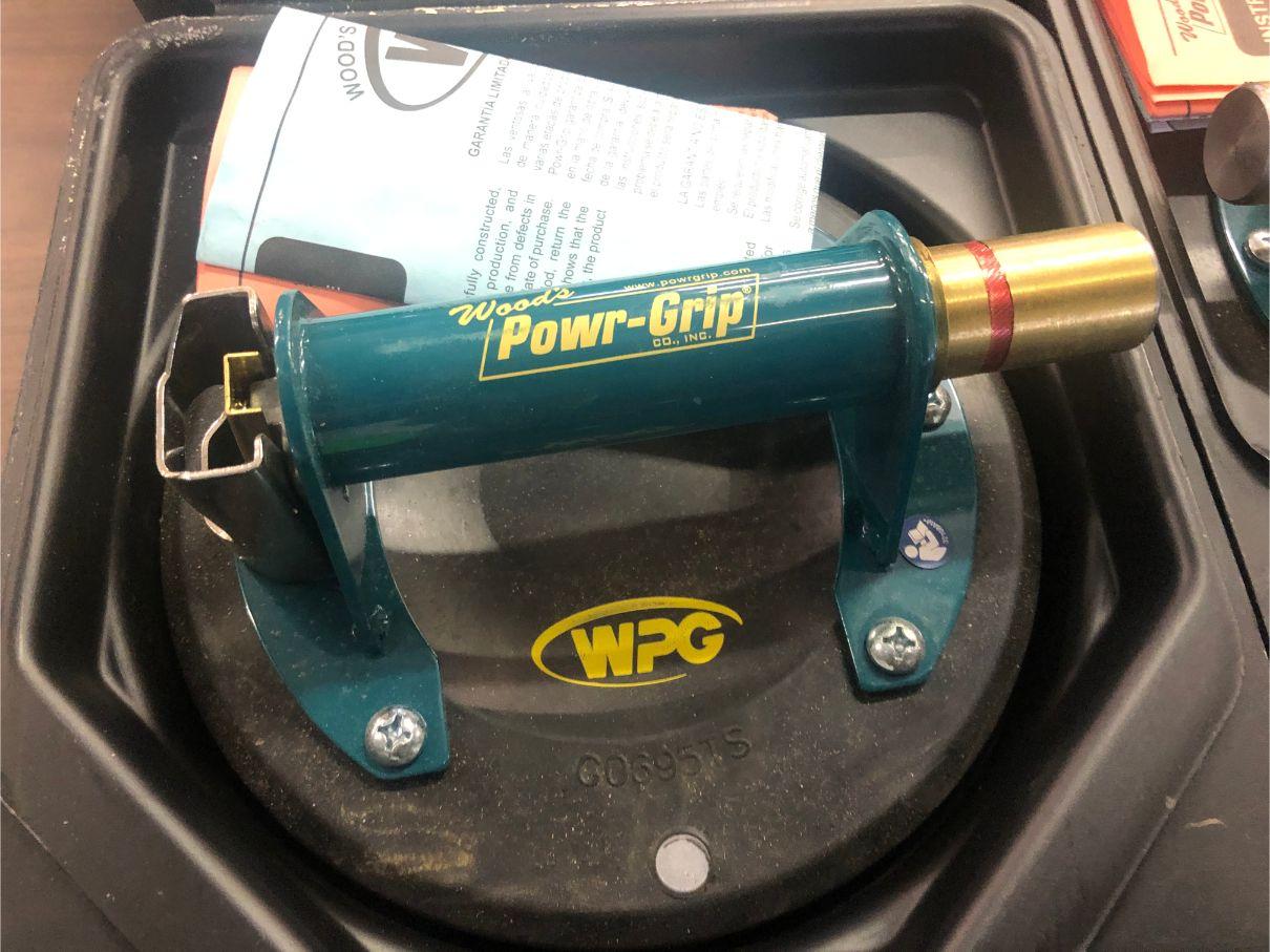 (2) Wood's Powr-Grip Vacuum Lifting Handles