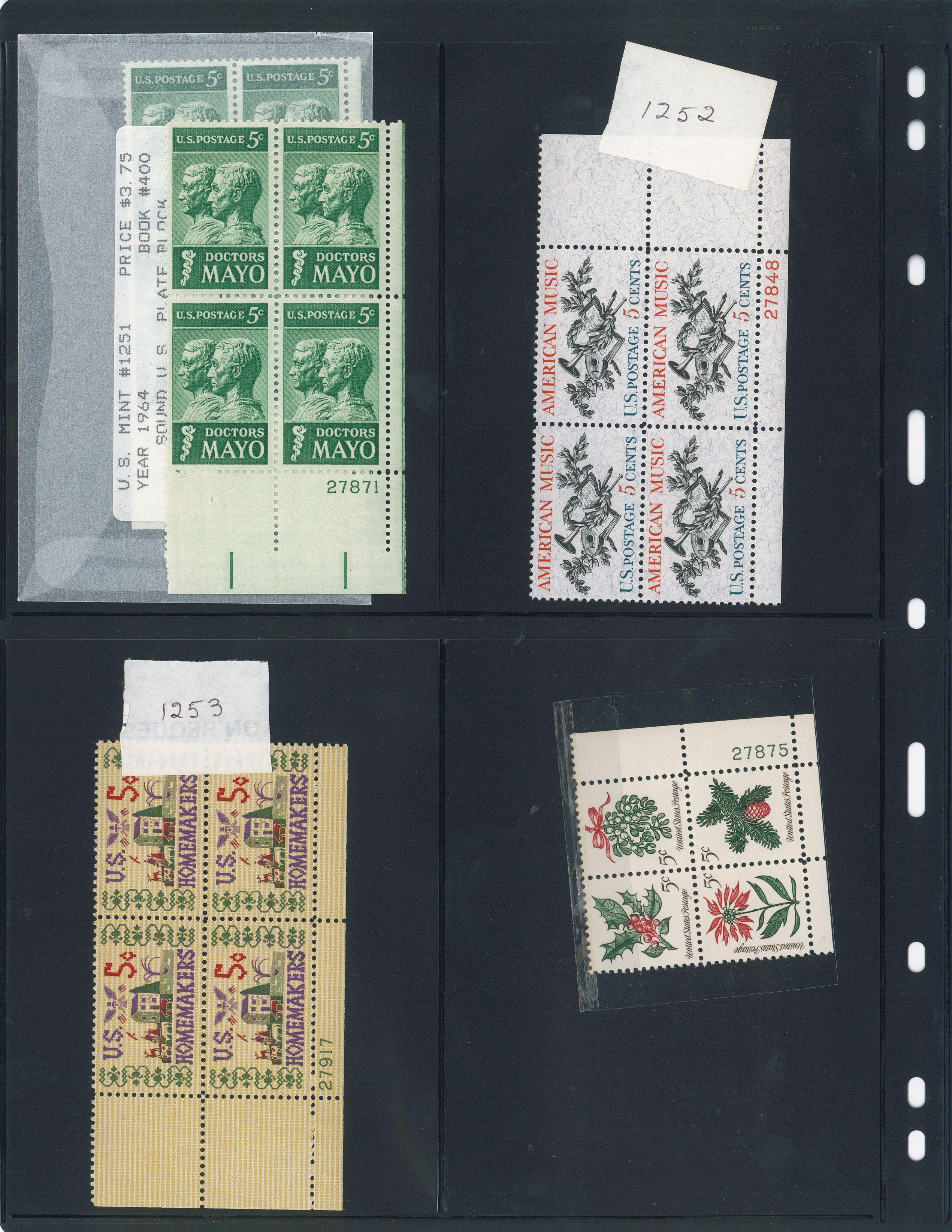 Assortment of USA Stamps (Scott # range 1199-1596)