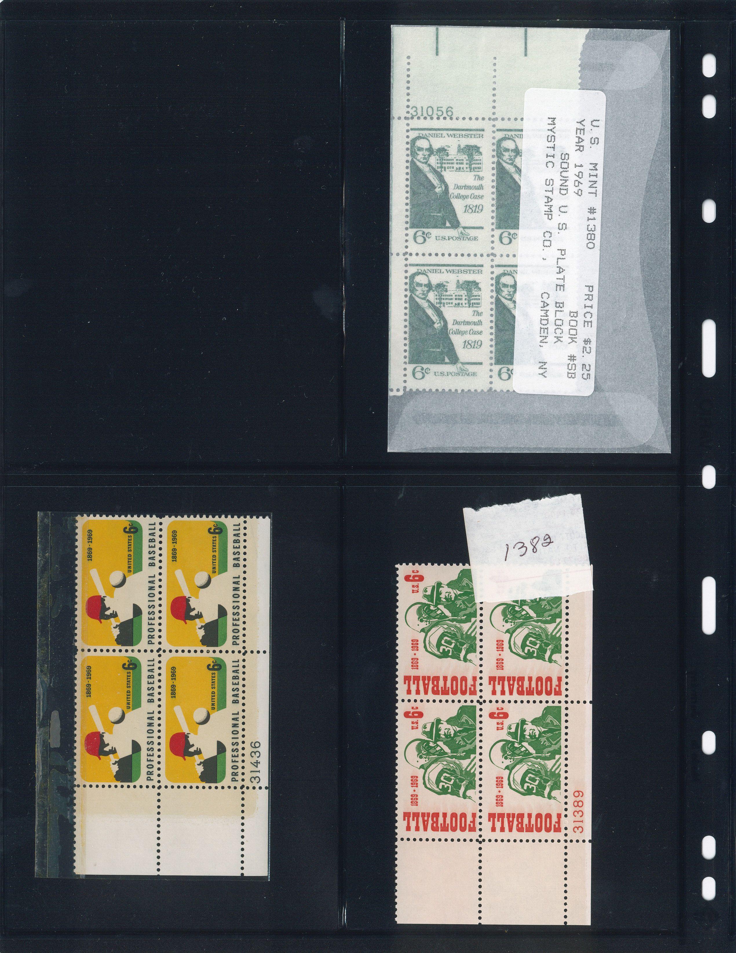 Assortment of USA Stamps (Scott # range 1199-1596)