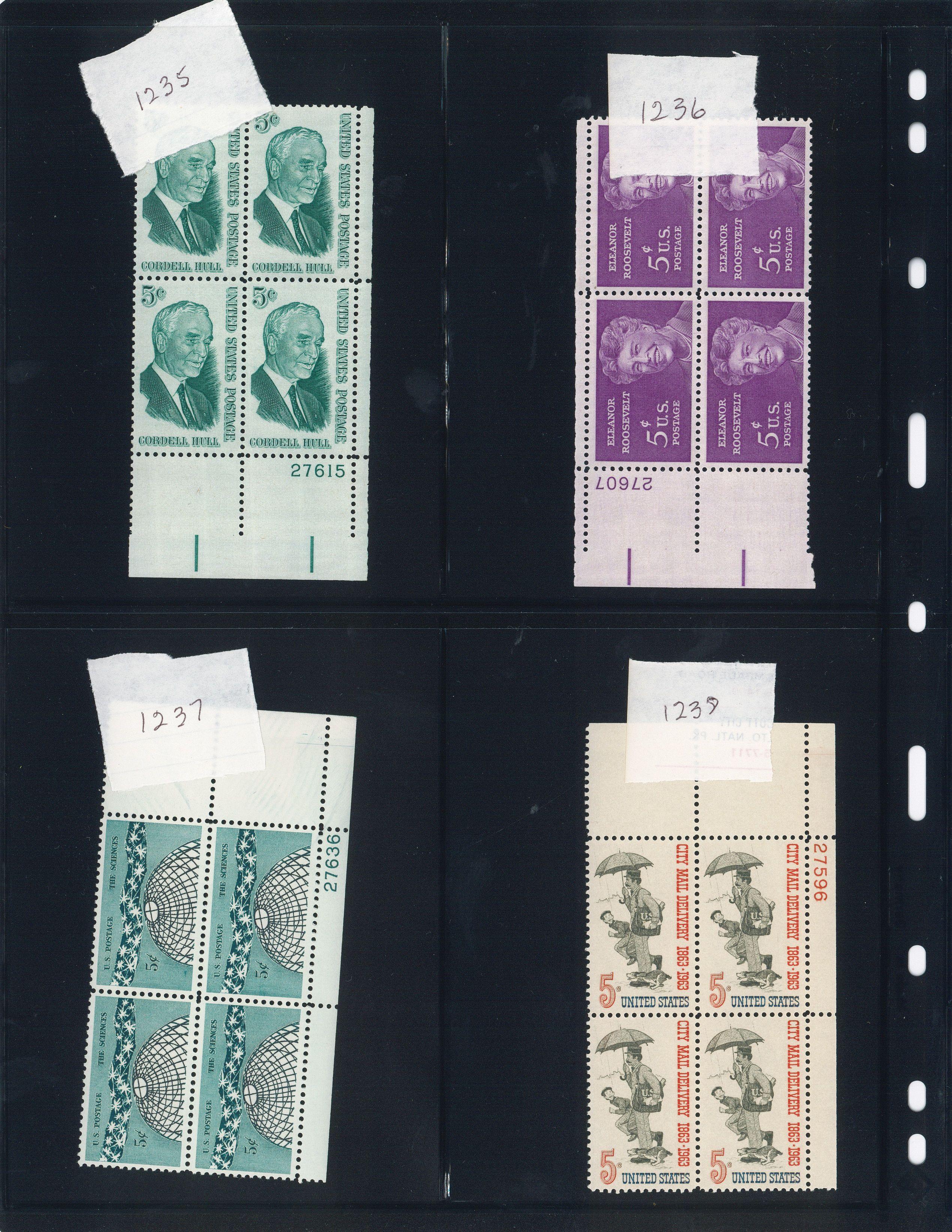 Assortment of USA Stamps (Scott # range 1199-1596)