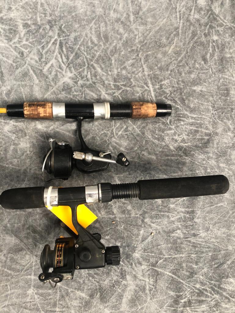 (2) Spinning Rods with Reels