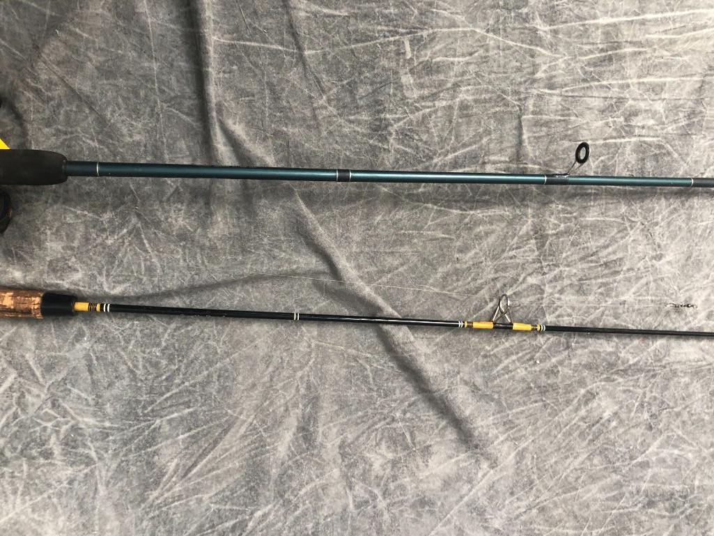(2) Spinning Rods with Reels