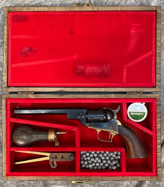 Italian Model 1848 Baby Dragoon Single Action Percussion Revolver