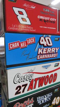 (5) Revell Nascar Collectible Diecast Stock Cars 1:24 Scale