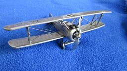 Danbury Mint Pewter Sopwith Camel 1:52 Scale