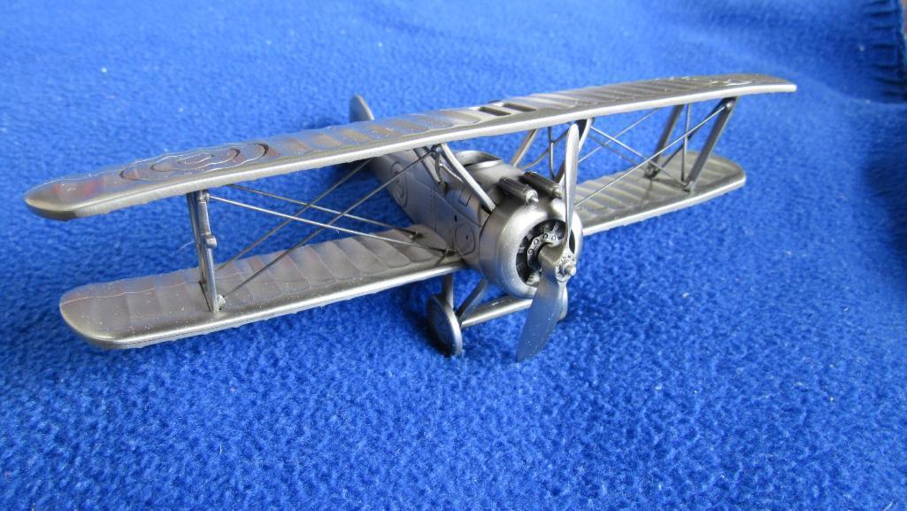 Danbury Mint Pewter Sopwith Camel 1:52 Scale