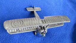 Danbury Mint Pewter Sopwith Camel 1:52 Scale