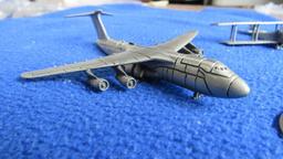 (2) The Franklin Mint Pewter Collectible Airplanes