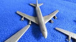 (3) The Franklin Mint Pewter Collectible Airplanes