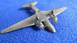 (3) The Franklin Mint Pewter Collectible Airplanes