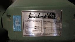 General Mod. 15-035DCM1 Belt & Disc Sander